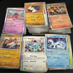 Bulk Pokemon cards- surging sparks. 50 random cards from the set, no duplicates